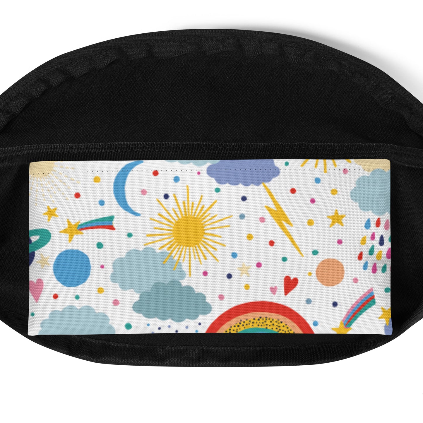 we grew up on html rainbow bumbag